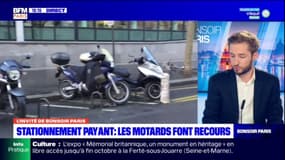 Stationnement payant des deux-roues: pour Basile Tissot, cela ne permettra pas "de réduire le trafic" à Paris
