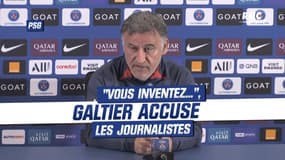 PSG : "Vous inventez...", Galtier accuse les journalistes 