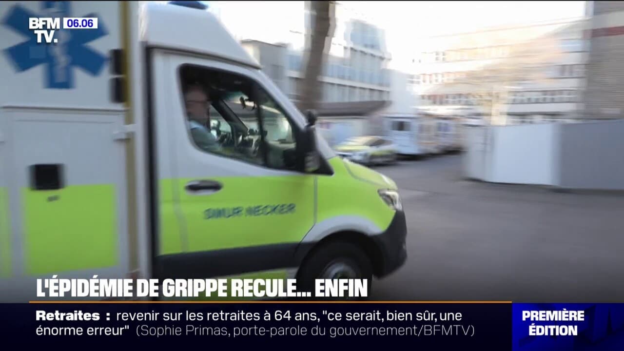 Grippe: les consultations diminuent mais restent élevées