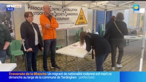 Hersin-Coupigny: 300 manifestants contre le projet d'installation de déchets dangereux