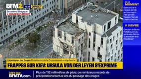 Frappes sur Kiev: la Russie "cible même l'Union européenne", alerte Ursula von der Leyen