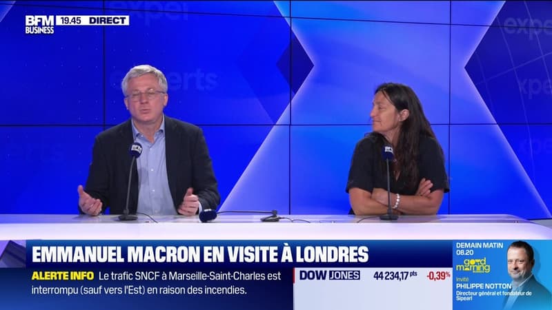 Emmanuel Macron en visite à Londres thumbnail