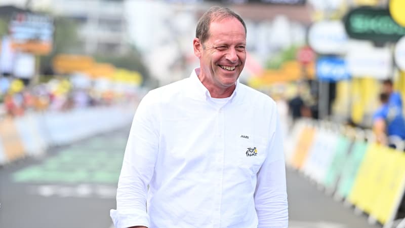Christian Prudhomme lors de la 5e etape du Tour de France le 8 juillet 2026 2318878