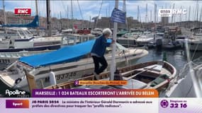 Marseille: Les 1 024 bateaux se préparent à l'arrivée du Belem