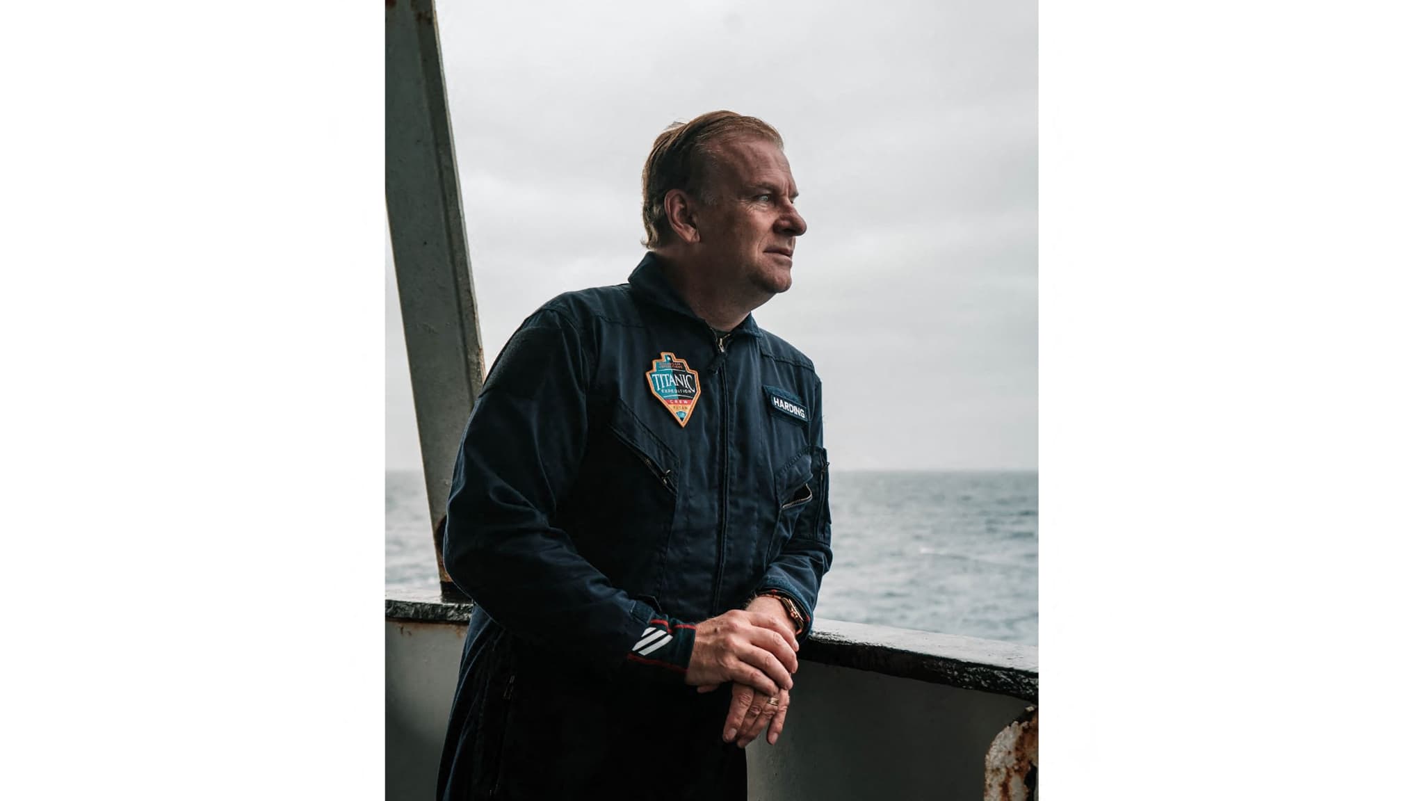 Photo du milliardaire Hamish Harding le 18 juin 2023, avant d'embarquer sur le sous-marin Titan. 