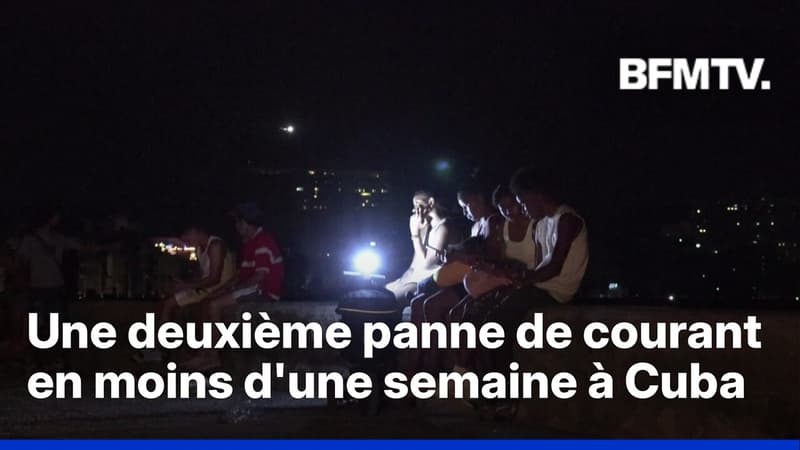 L'île de Cuba touchée par une deuxième panne de courant en moins d'une semaine