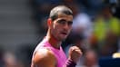 Carlos Alcaraz lors de l'US Open 2025.
