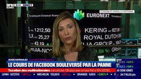 Le cours de Facebook boulversé par la panne - 08/10