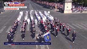 14-Juillet: le bagad de Lann-Bihoué à l'honneur