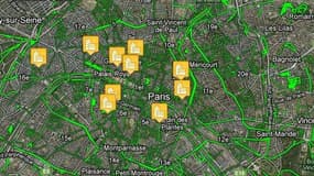 La cartographie du DAL des logements vacants de la capitale