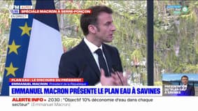 Macron à Serre-Ponçon: "l'eau est un enjeu stratégique" pour la France