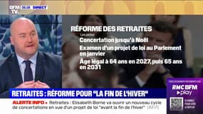 Retraites: une réforme attendue "pour la fin de l'hiver"