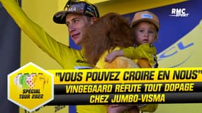 Tour de France : Vingegaard réfute tout dopage chez Jumbo-Visma, "Vous pouvez croire en nous"
