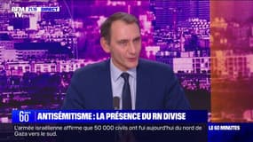 Marche contre l'antisémitisme: "Marine Le Pen est irréprochable sur la question", pour Laurent Jacobelli (RN)