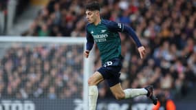 L'attaquant d'Arsenal Kai Havertz, 31 décembre 2023