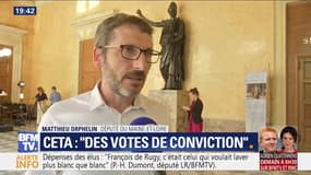 "Les députés de la majorité ont envie de voter par conviction." Matthieu Orphelin réagit à la forte abstention des députés LaREM sur le CETA