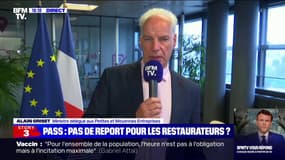 Alain Griset sur le pass sanitaire dans les restaurants: "On n'est pas du tout dans la précipitation, tout cela doit se faire dans la sérénité"