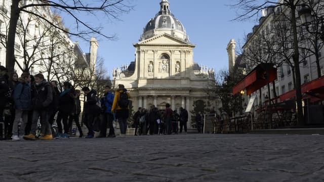 La Sorbonne à Paris.
