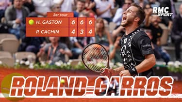 Roland-Garros : Qualifié au 3e tour, Gaston remercie le public