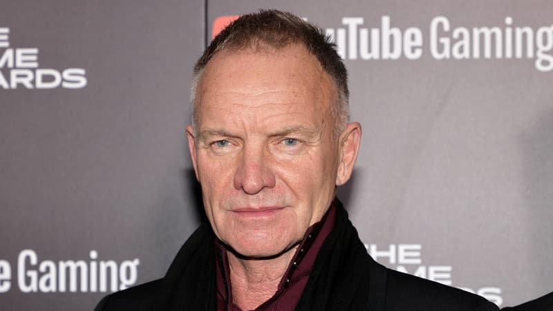 Le chanteur Sting, en décembre 2021 à Los Angeles.