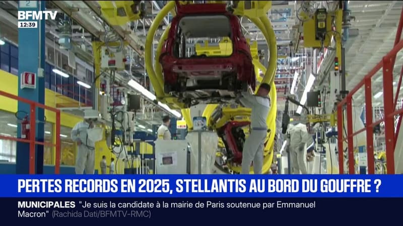 Stellantis accuse une perte nette de 22,3 milliards d'euros pour 2025