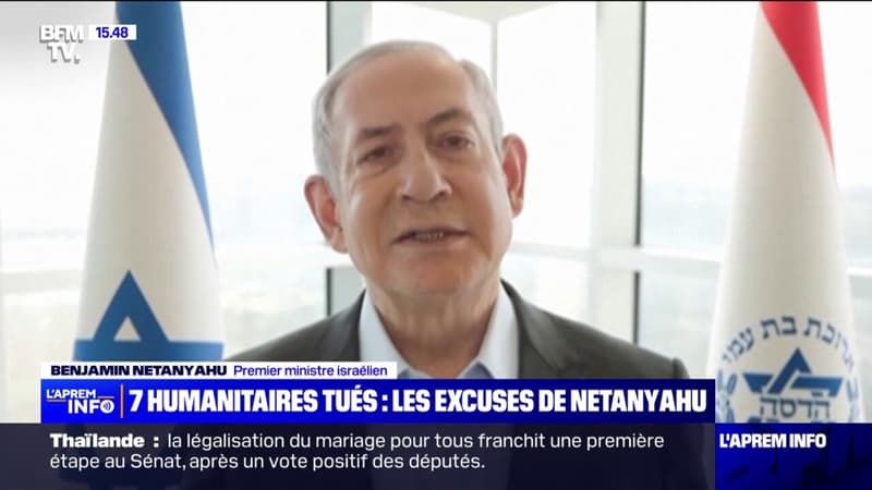 Benjamin Netanyahu admet 