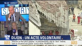 Explosion à Dijon: "Il s'agit d'un accident domestique ou d'un suicide", François Rebsamen