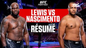 Résumé UFC : Lewis-Nascimento... du spectacle, un TKO et une célébration dingue ! 