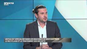 Rémi Boilley (Untha) : Untha est spécialisé dans les machines de broyage pour le recyclage et le traitement des déchets - 22/01