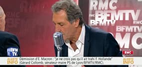 Gérard Collomb face à Jean-Jacques Bourdin en direct