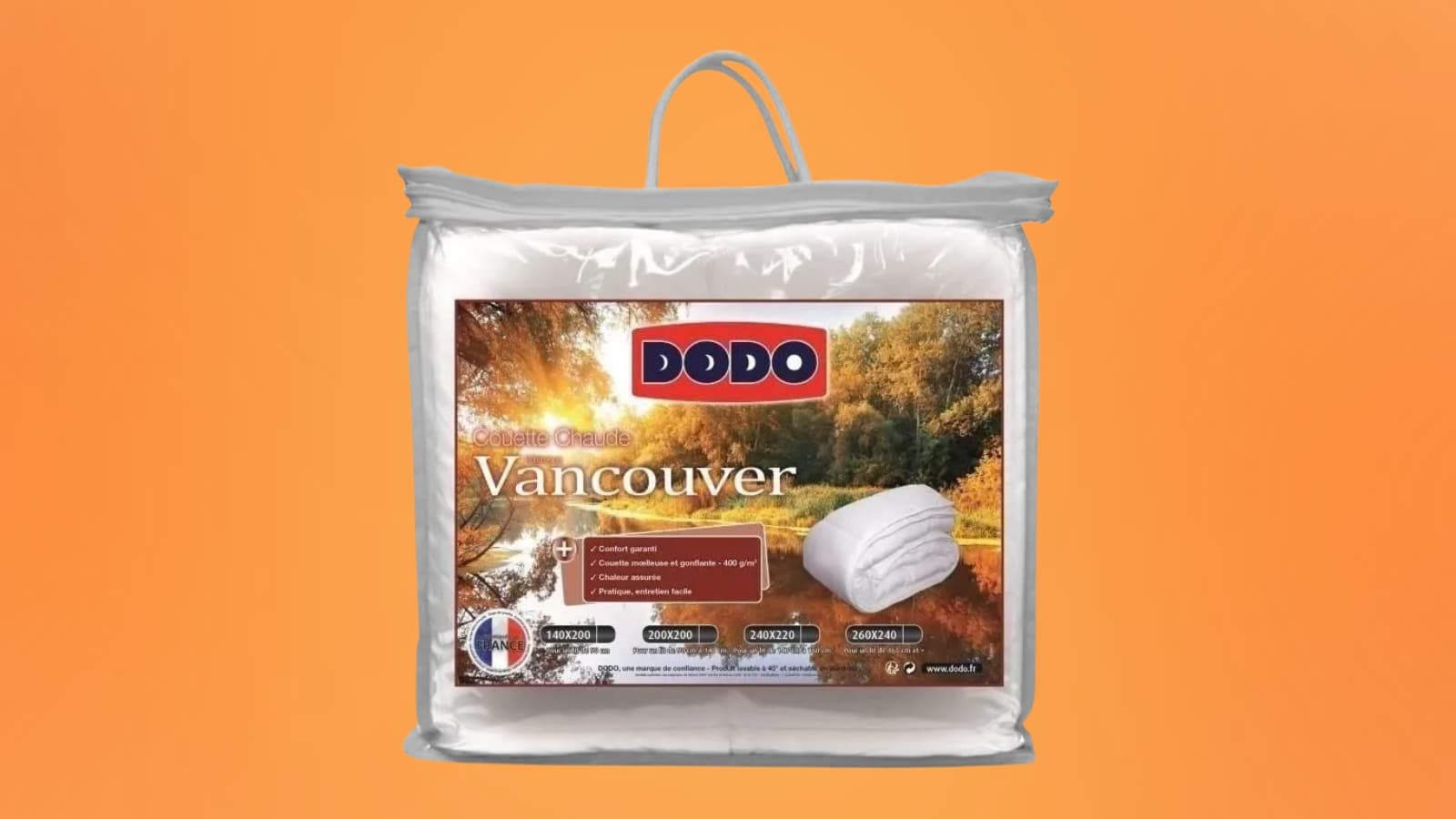 LE PRIX DE CETTE COUETTE DODO CHUTE DRASTIQUEMENT CETTE SEMAINE AVEC CETTE OFFRE AFFOLANTE