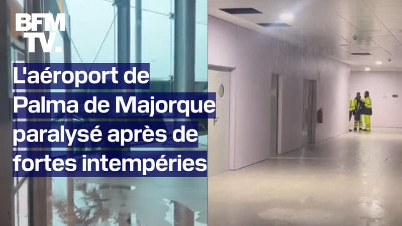 Espagne: l'aéroport de Palma de Majorque paralysé près d'une heure après de fortes intempéries mardi