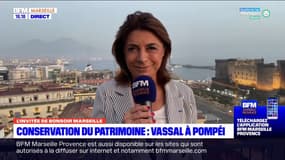 Provence: Martine Vassal en déplacement à Pompéi