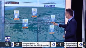 Météo Paris Île-de-France du 10 avril: Pluies faibles, plus de soleil