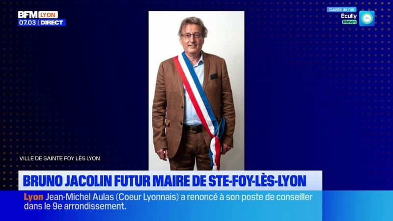 Bruno Jacolin sera le futur maire de Ste-Foy-lès-Lyon