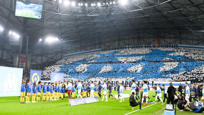 Le Vélodrome lors d'OM-PSG (illustration).