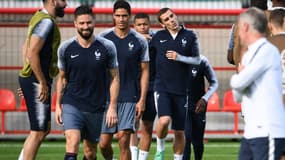 Kylian Mbappé et Didier Deschamps