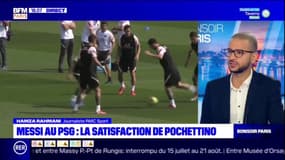 PSG: Mauricio Pochettino heureux de l'arrivée de Lionel Messi