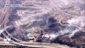 Incendies en Californie : des images aériennes montrent des habitations ravagées par les feux