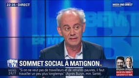 Sommet social à Matignon (2/3)