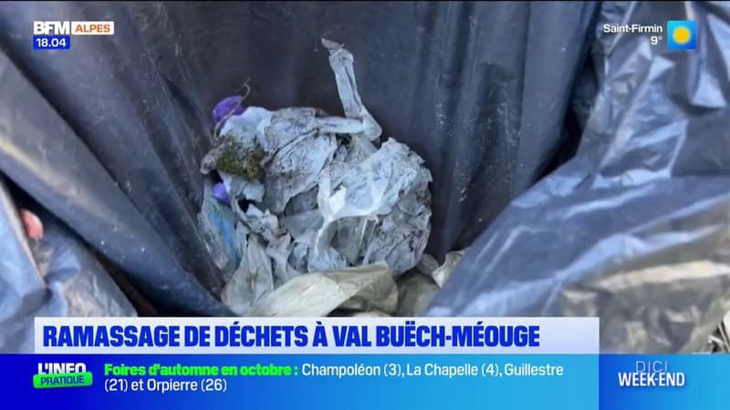 Val Buëch-Méouge: des volontaires ramassent les déchets