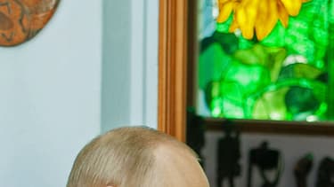 Vladimir Poutine et Fidel Castro, lors de leur dernière rencontre, à La Havane, en juillet 2014.