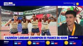 J'aime mes Jeux: l'Azuréen Téo Andant champion de France du 400 m