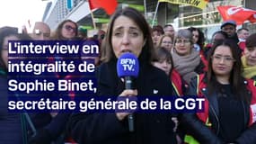 JO, égalité salariale... L'interview en intégralité de Sophie Binet, secrétaire générale de la CGT 