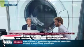 Obsolescence programmée: "On a perdu 30% de durée de vie en dix ans sur les laves-linges"