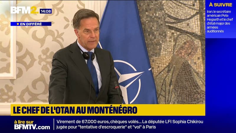 "L'Otan est extrêmement forte en ce moment", assure le chef de l'organisation Mark Rutte