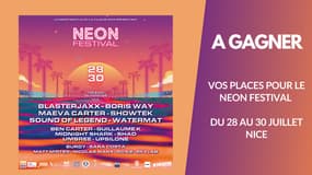 A gagner : vos places pour le Neon Festival à Nice