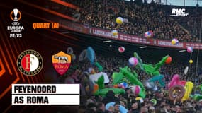Feyenoord 1-0 AS Roma : Bouées et crocodiles gonflables... "ambiance plage" dans les tribunes
