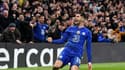 Christian Pulisic célèbre son deuxième but avec Chelsea contre Lille en 8e de finale aller de la Ligue des champions le 22 février 2022 à Londres