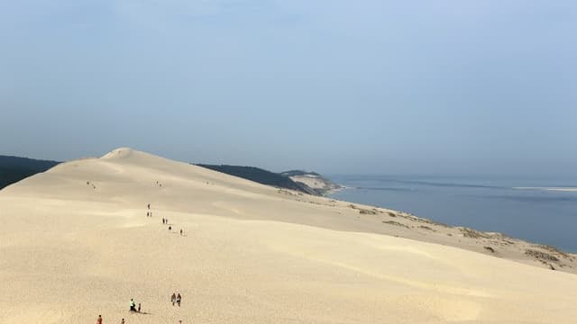 Vue de la Dune du Pilat